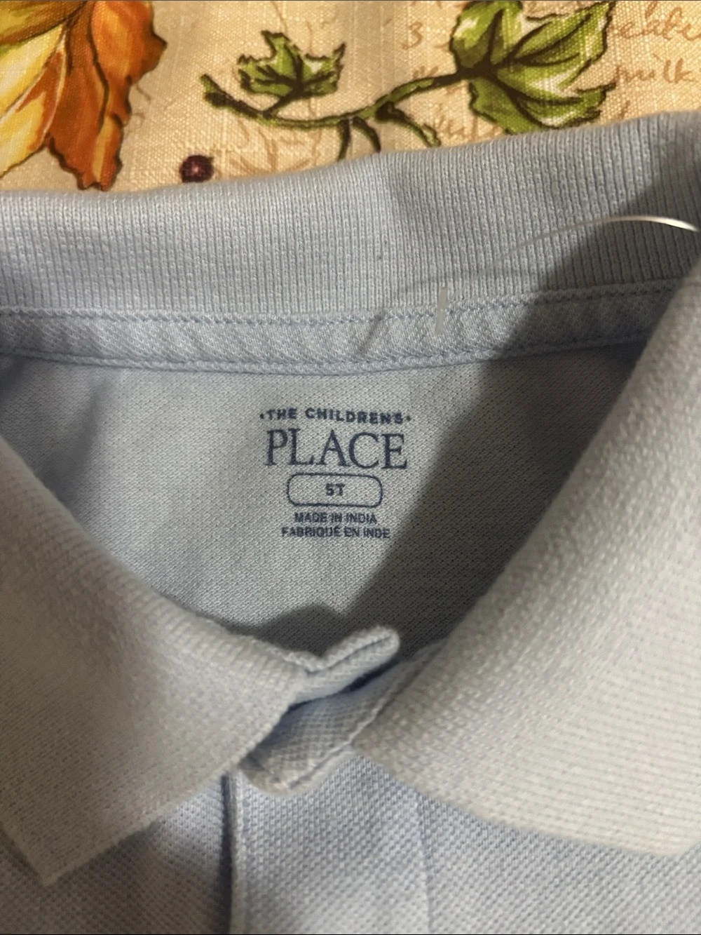 The Children's Place Pale Blue Polo Shirt for Kids